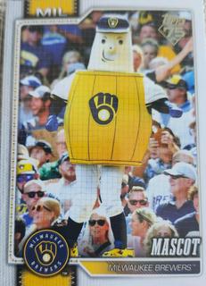 Mascot Milwaukee Brewers