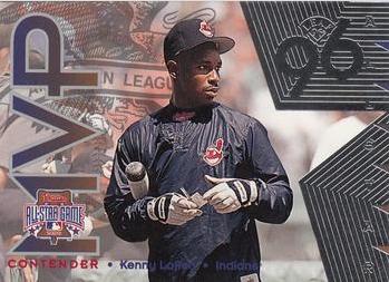 Kenny Lofton #12 Baseball Cards 1996 Leaf All Star Game MVP Contender