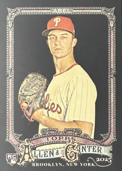 Mick Abel #272 2025 Topps Allen & Ginter Baseball