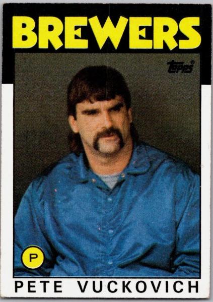 Pete Vuckovich (1986 Topps)