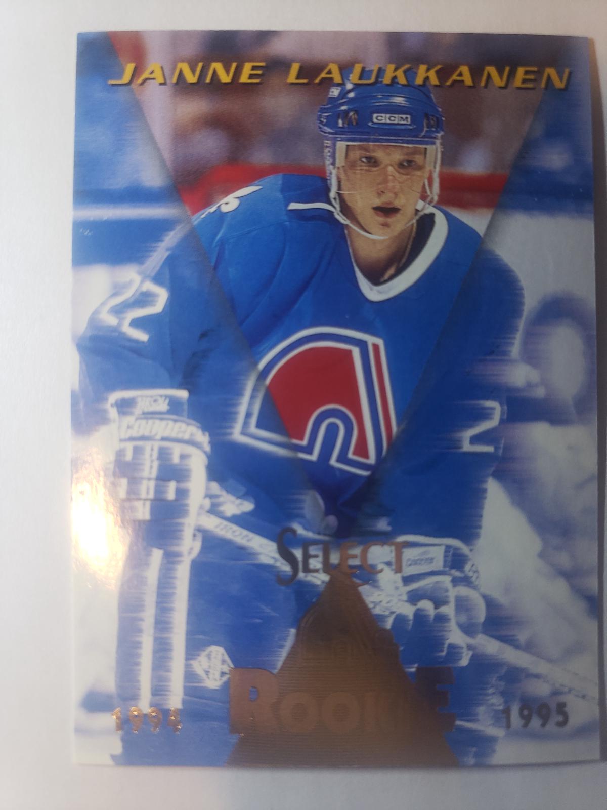 Janne Laukkanen #181 Hockey Cards 1994 Select