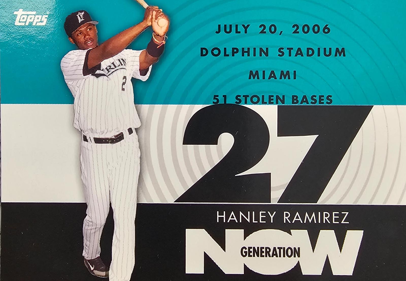 Hanley Ramirez #GN325 Baseball Cards 2007 Topps Generation Now