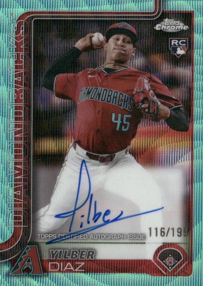 Yilber Diaz [Aqua Wave Refractor] #RA-YD