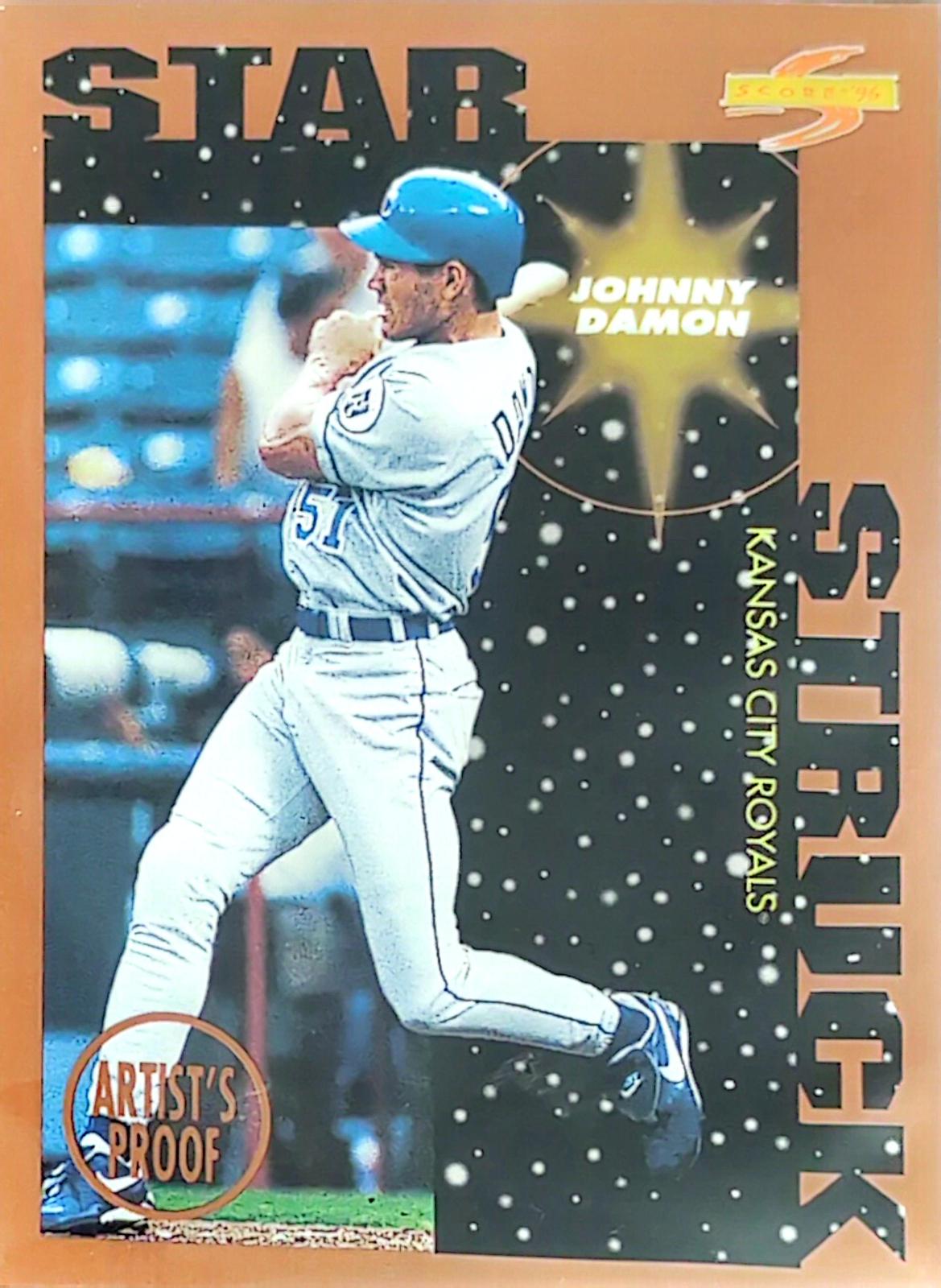 Johnny Damon #107 1996 Score Dugout Collection Baseball