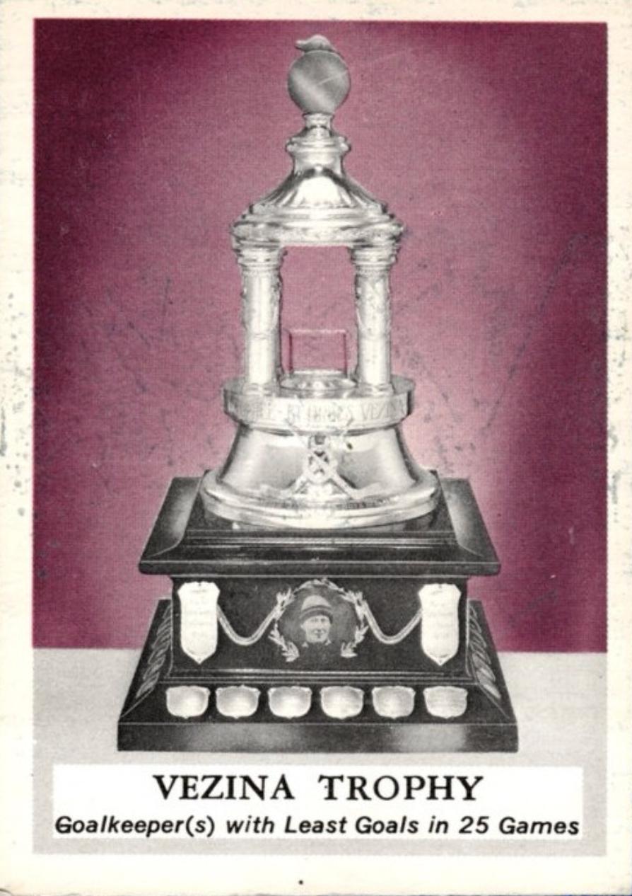 Vezina Trophy #226 Hockey Cards 1969 O-Pee-Chee