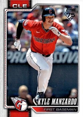 2026 Topps Kyle Manzardo #309 card