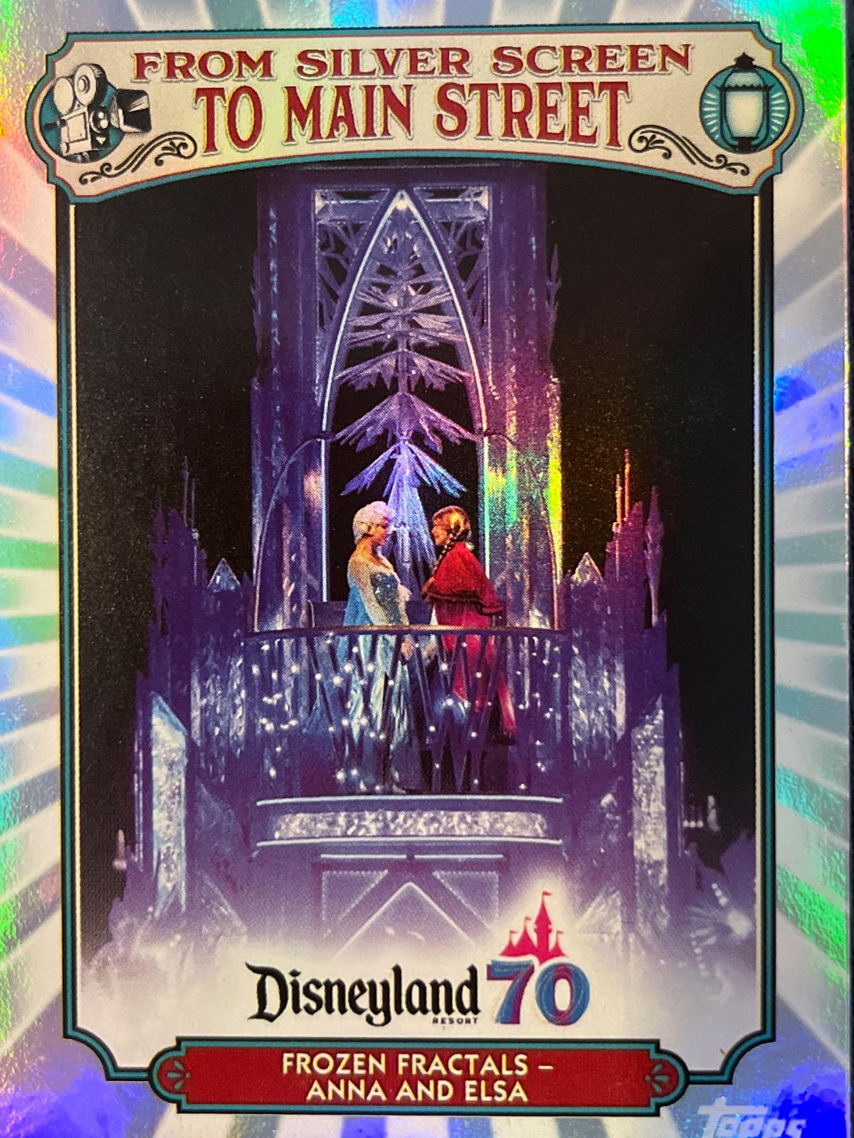 Frozen Fractals – Anna and Elsa #MS-22 Prices | 2025 Topps