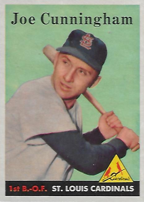 Joe Cunningham (1958 Topps)