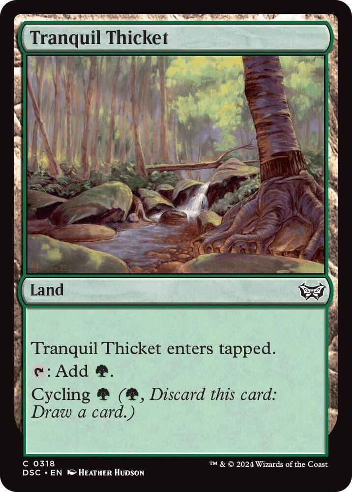 Tranquil Thicket (Magic Duskmourn: House of Horror Commander)
