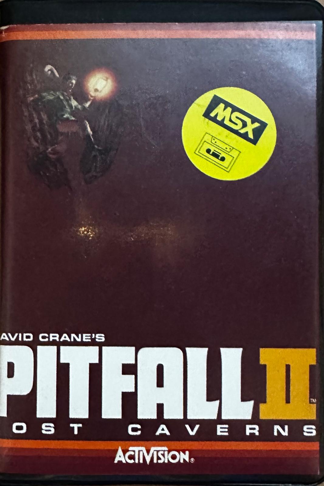Pitfall II - Lost Caverns PAL MSX
