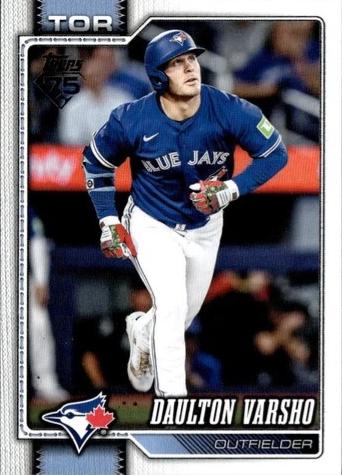 2026 Topps Daulton Varsho #2 card