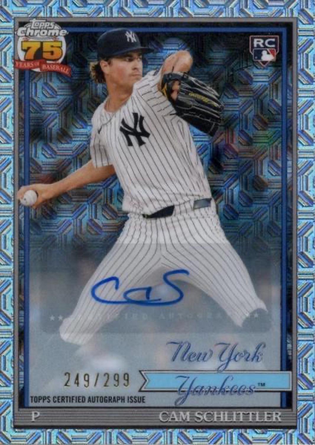 2026 Cam Schlittler [Autograph] #91C-94