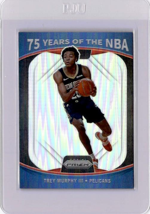 Trey Murphy III #25 2021 Panini Donruss Optic 75 Years Of The NBA