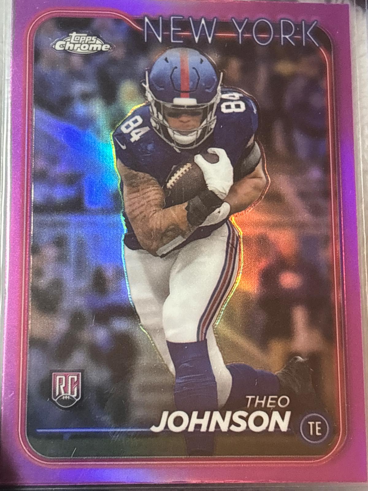 Theo Johnson [Pink Refractor] #257