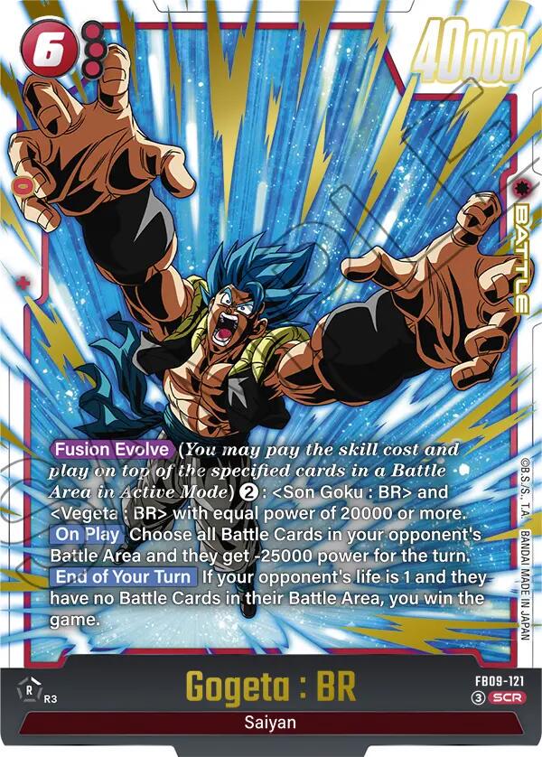 Gogeta: BR FB09-121 Prices | Dragon Ball Fusion World Dual