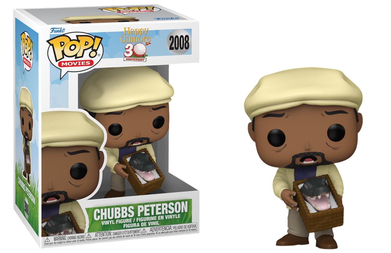 Chubbs Peterson #2008 Happy Gilmore: 30th Anniversary Funko Pop box and figure