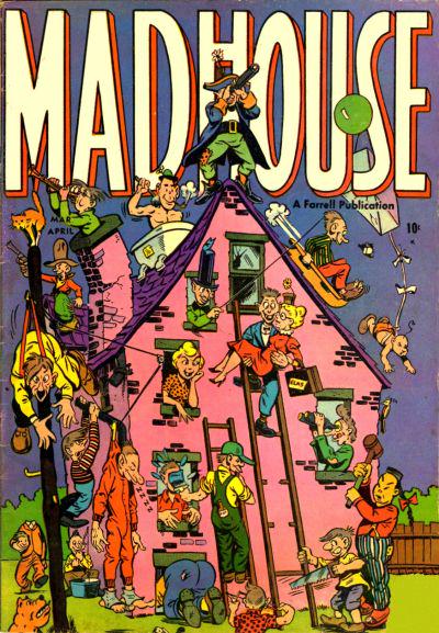 Madhouse #1 (1954) Comic Books Madhouse
