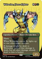 Wolverine, Fierce Fighter [Borderless] #378