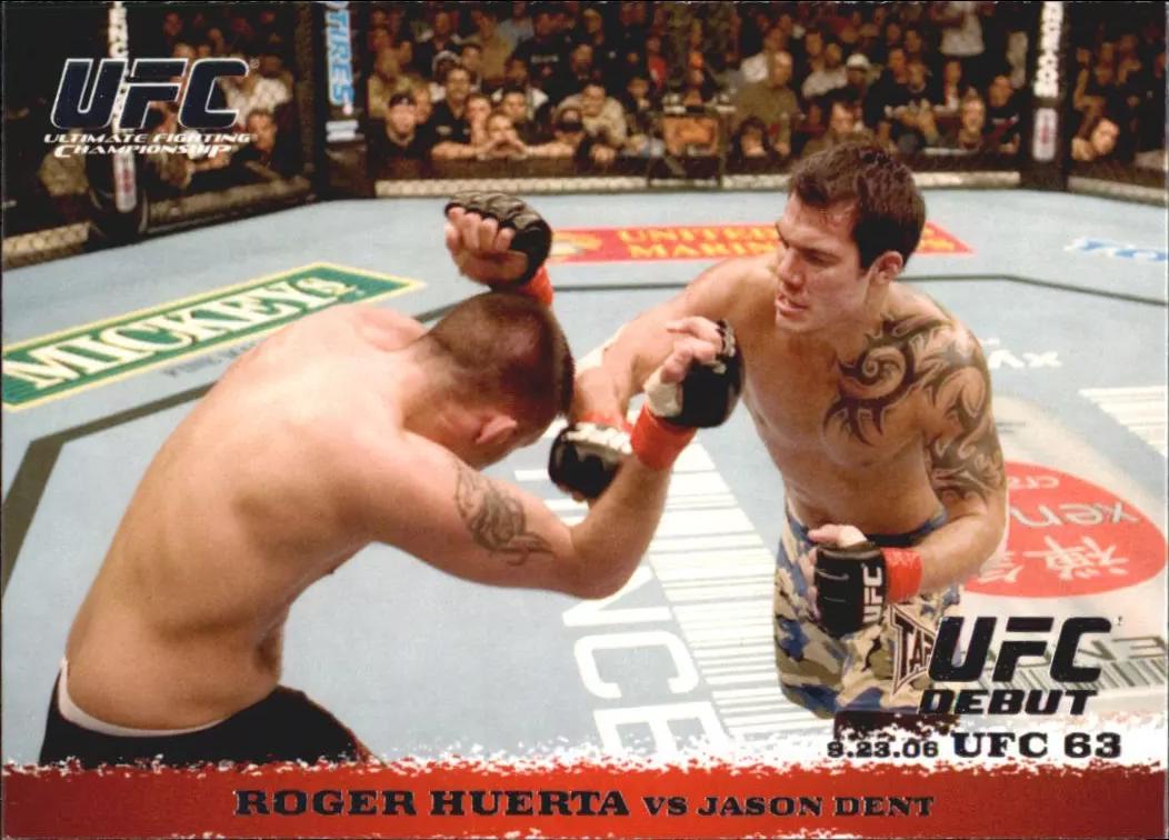 Jason Dent, Roger Huerta #51 Ufc Cards 2009 Topps UFC Round 1