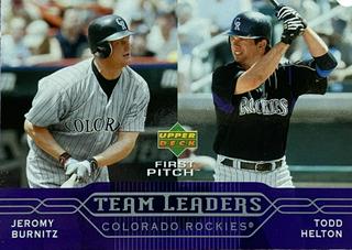 Jeromy Burnitz, Todd Helton