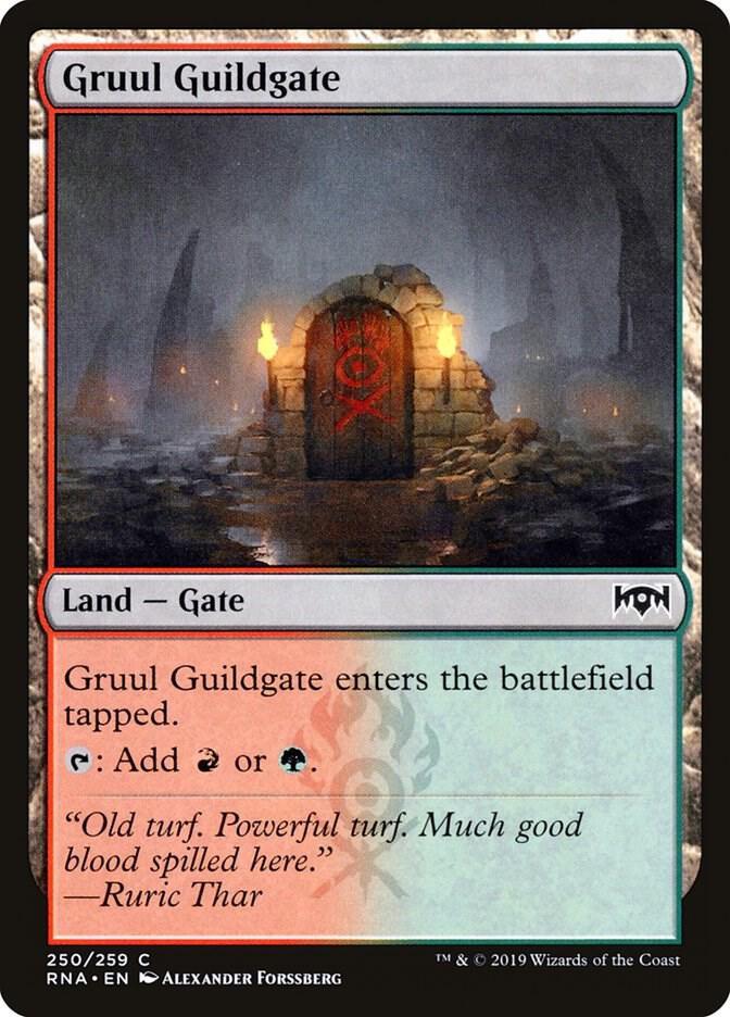 Gruul Guildgate #250 Magic Ravnica Allegiance