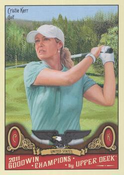 Cristie Kerr #63 2011 Goodwin Champions Baseball