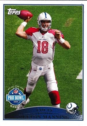 Peyton Manning #300 2009 Topps Football