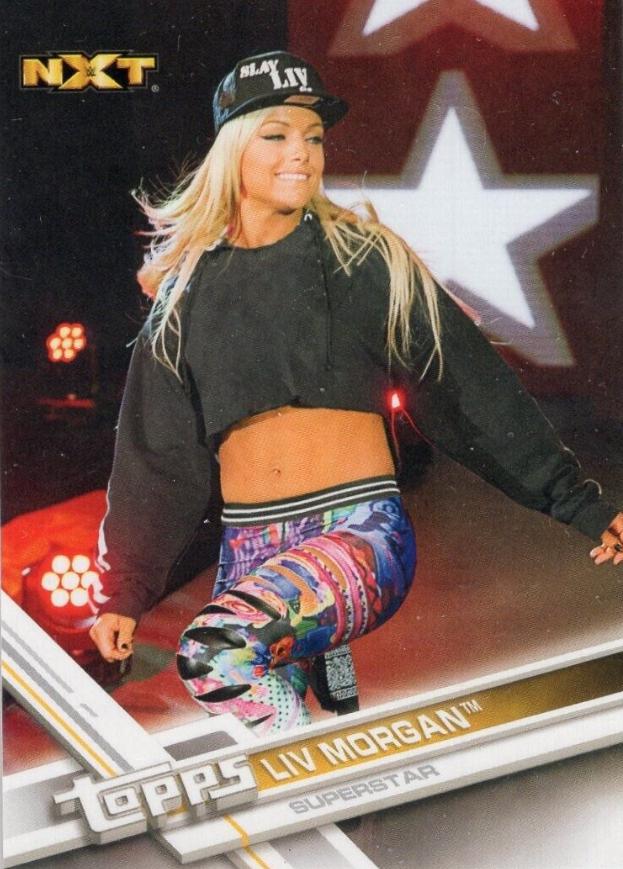 Liv Morgan #76 Wrestling Cards 2017 Topps WWE