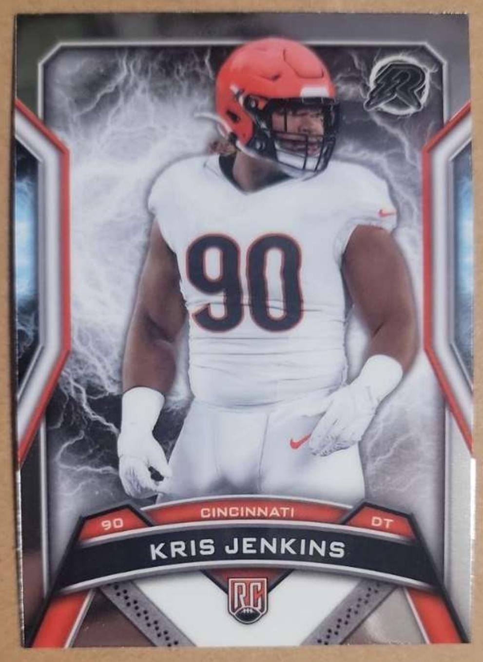 Kris Jenkins #120 Football Cards 2024 Topps Resurgence