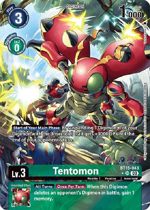 Tentomon [Alternate Art Foil] #BT15-043