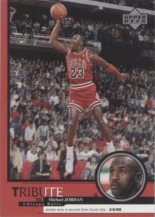 Michael Jordan #29 Basketball Cards 1999 Upper Deck Jordan Tribute