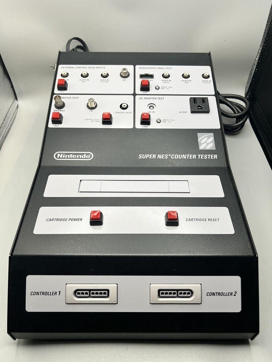 Super Nintendo Counter Testing Station Super Nintendo