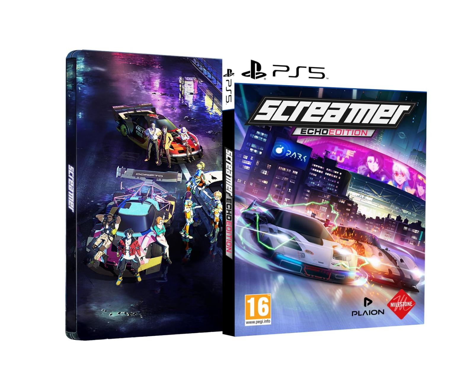 Carátula de Screamer Echo Edition para PS5 (edición PAL España)