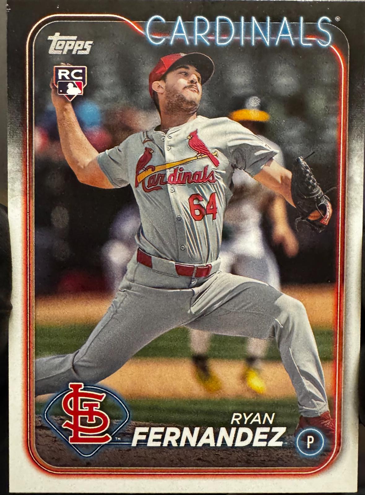 Ryan Fernandez #US111 Baseball Cards 2024 Topps Update