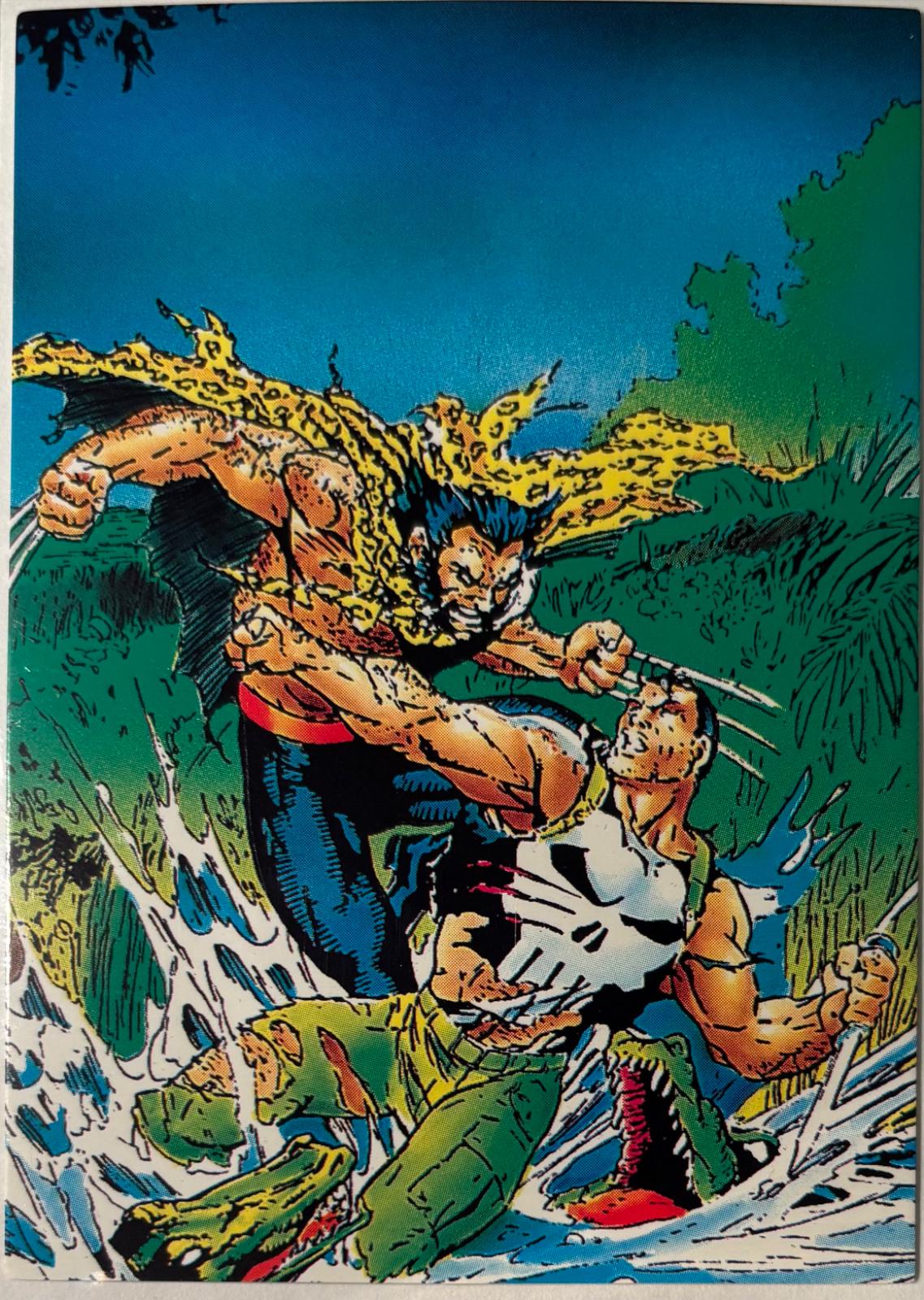 Punisher #67 Marvel 1992 Comic Images Wolverine From Then 'Til Now II