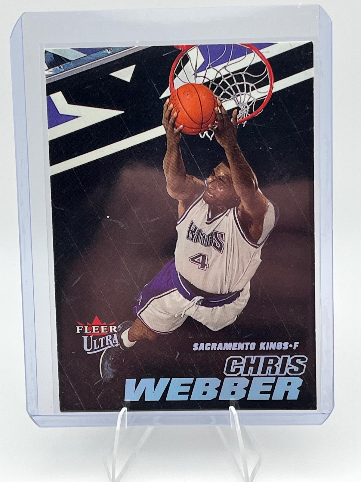 Chris Webber #35 Basketball Cards 2000 Ultra