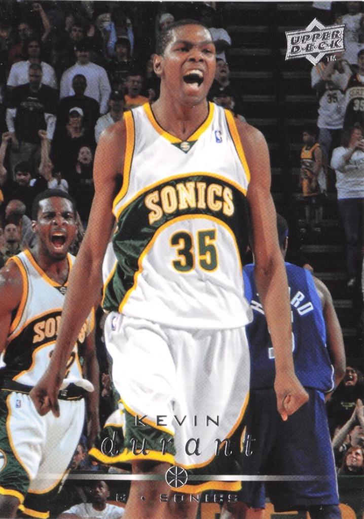 Kevin Durant #177 Basketball Cards 2008 Upper Deck