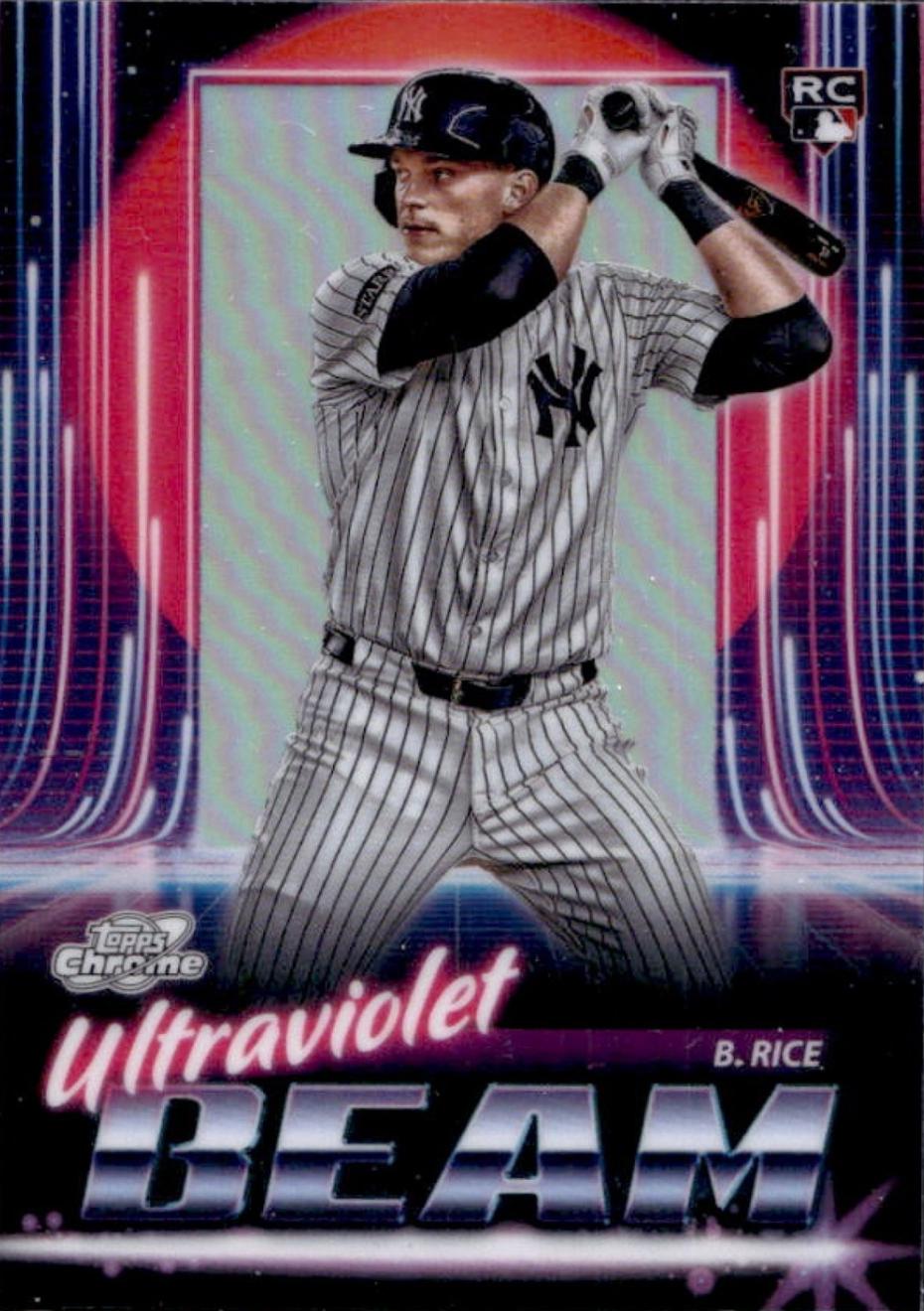 THE9 青春有你2 陆柯燃 饭饭星球 ANTIMATTER 写真集 Ben Rice #UB-12 Prices | 2025 Topps Cosmic Chrome Ultraviolet Beam