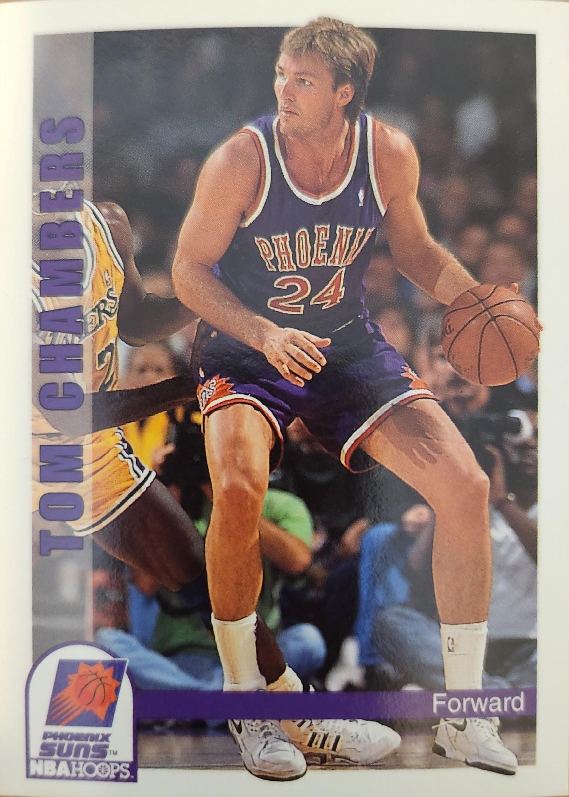 Tom Chambers #179 Basketball Cards 1992 Hoops