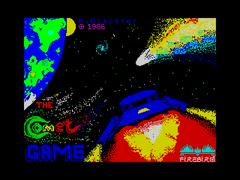 Loding Screen | The Comet Game ZX Spectrum
