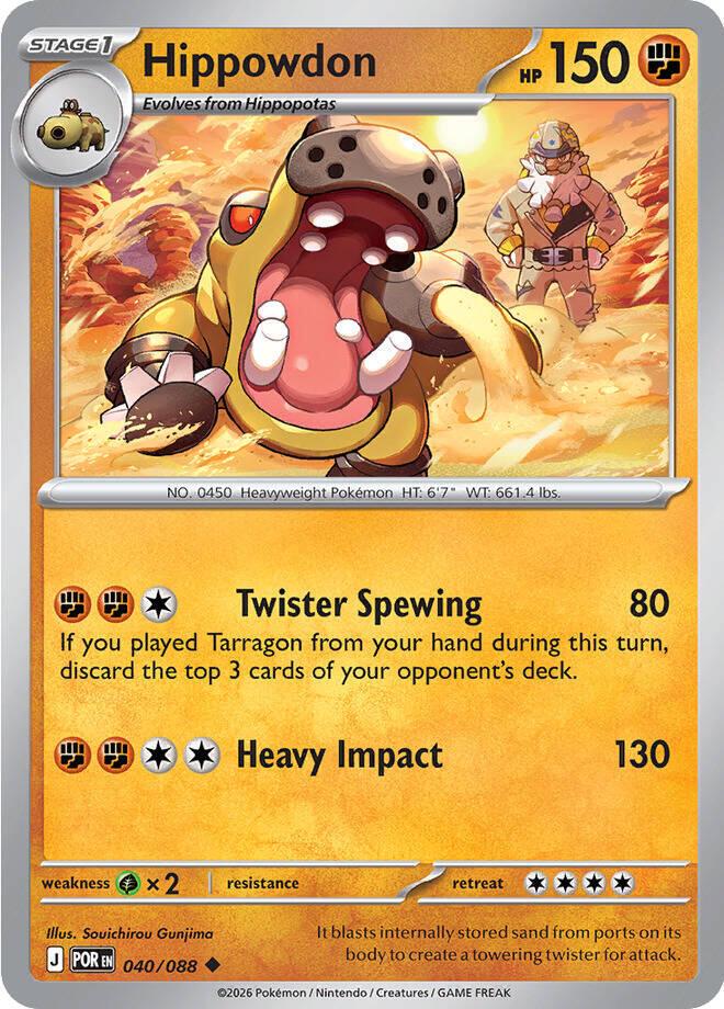 Hippowdon #40 Prices | Pokemon Perfect Order | Pokemon Cards