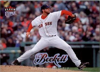Josh Beckett #22 Baseball Cards 2007 Ultra