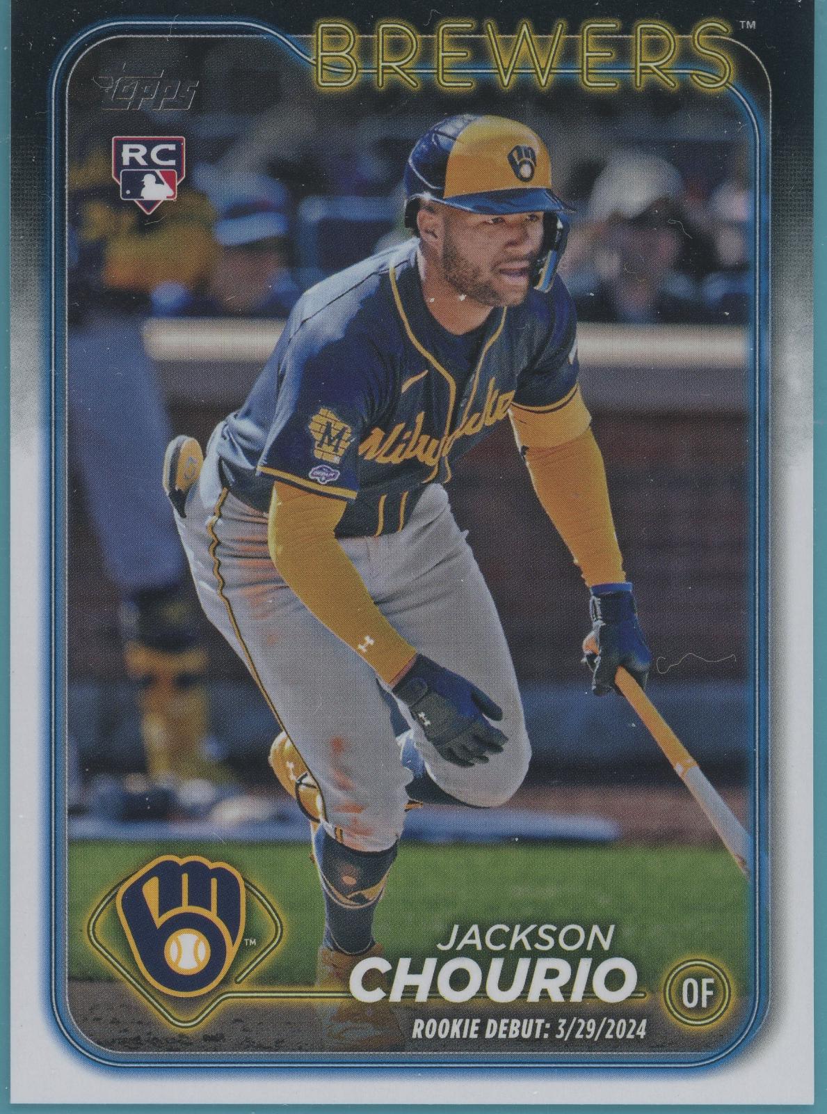 Jackson Chourio [Companion Image Variation] #US155