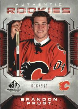 Brandon Prust #142 2006 Sp Game Used Hockey