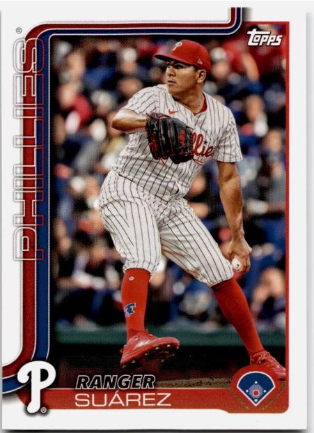 Ranger Suarez #PHI-7 2025 Topps Team Set Baseball