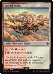 Sacred Peaks [Foil] #418