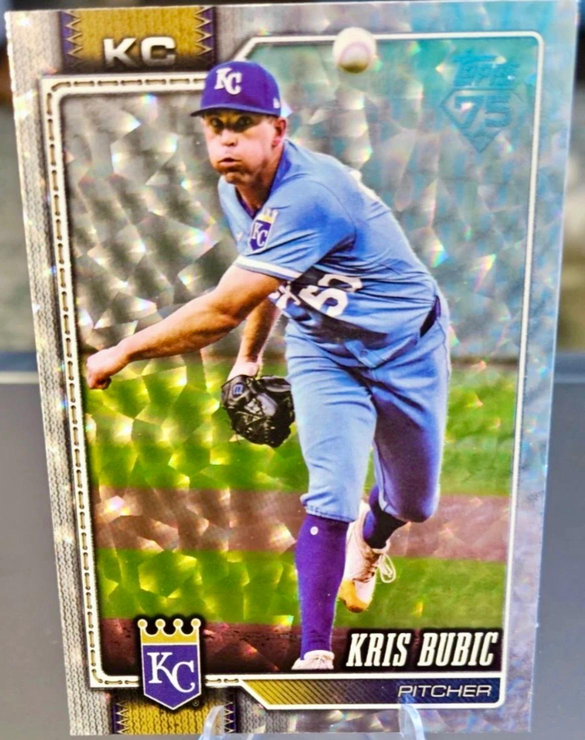 Kris Bubic [Silver Crackleboard] #58 Prices | 2026 Topps | Baseball Cards