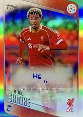 Hugo Ekitike #BA-HE Prices | 2025 Topps UEFA Autograph | Soccer Cards