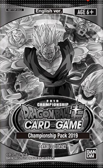 Championship Pack 2019 Dragon Ball Fusion World Promos