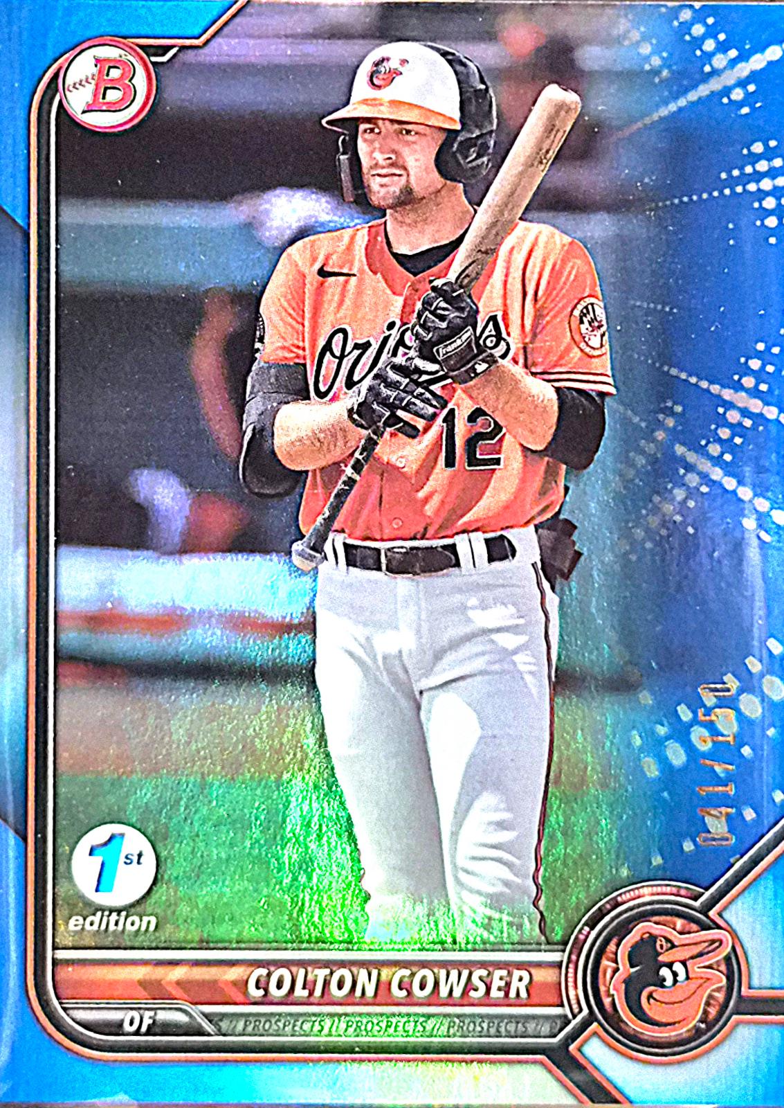 Colton Cowser [Blue Foil] #BPPF-49